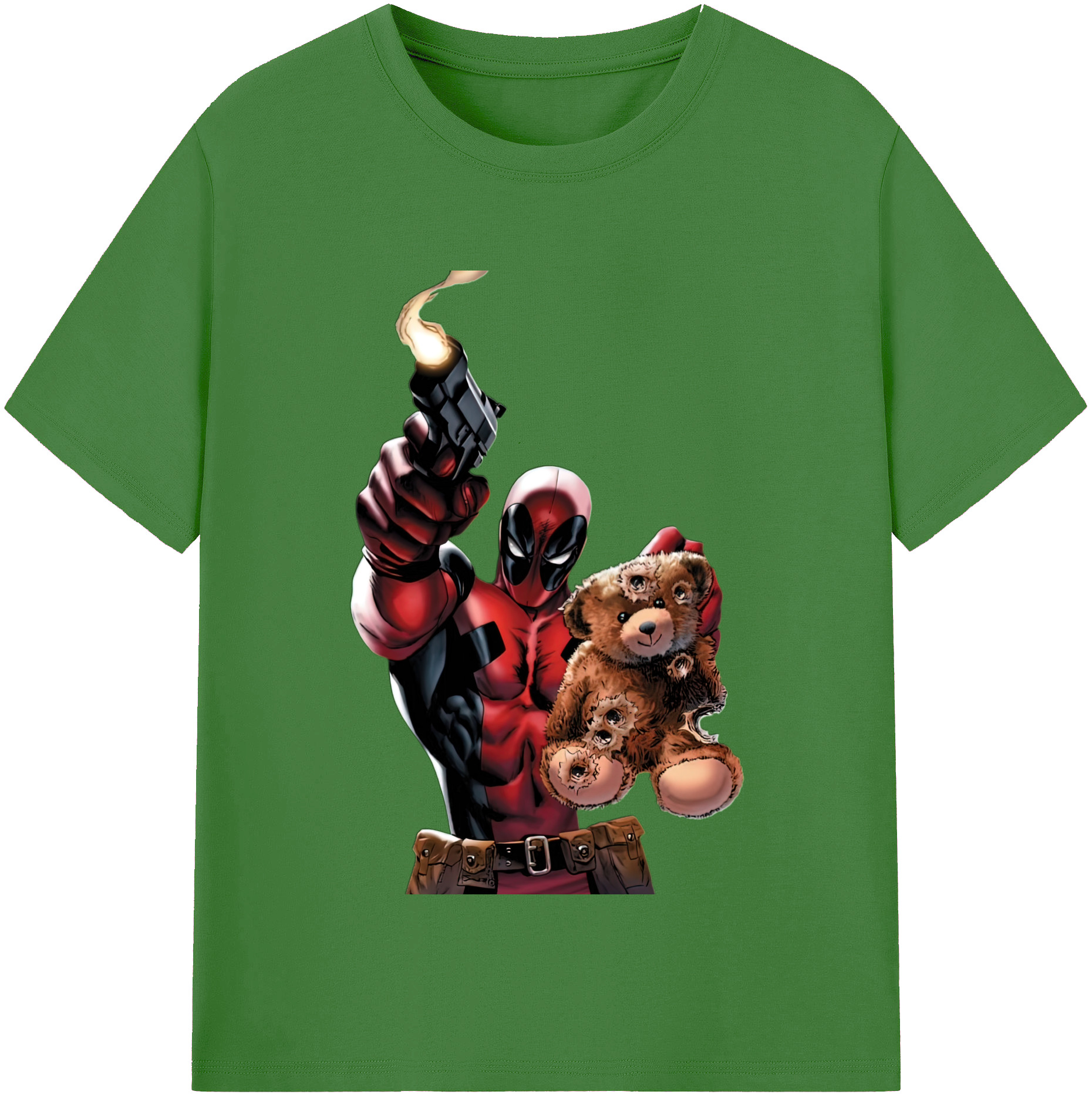 （画像用） Deadpool デッドプール レディースカジュアルプリントTシャツ（綿100％）